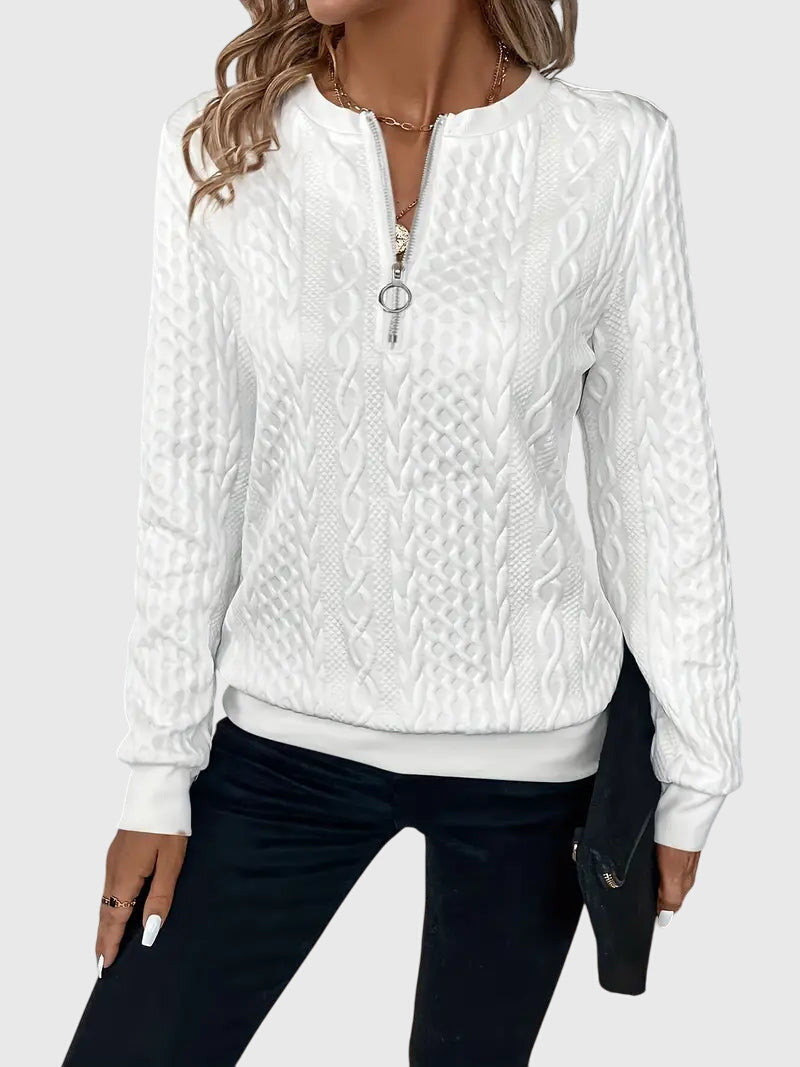 Nora™ | Pullover mit Reißverschluss