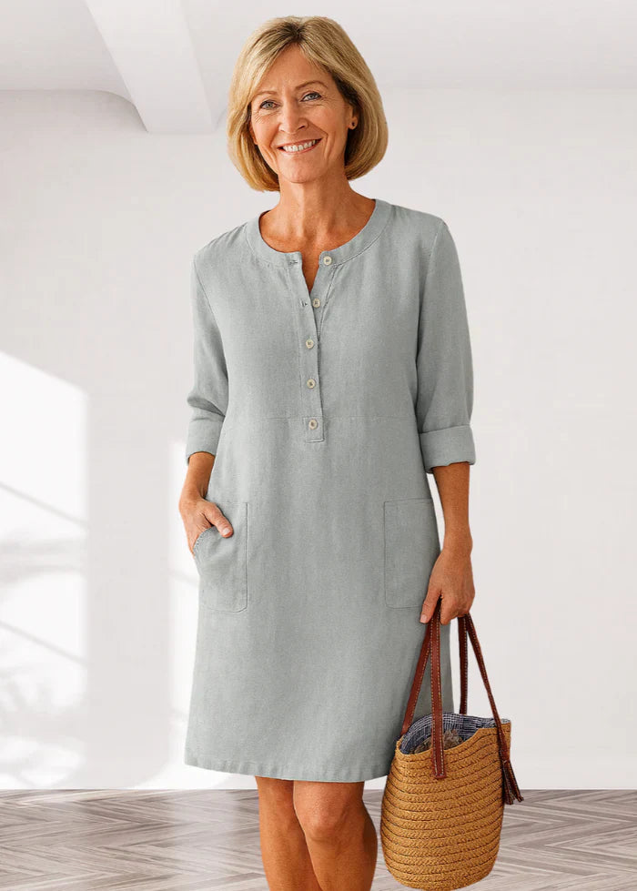 EVI | Lässiges Damenkleid mit lockerer Passform und zeitlosem Look für jeden Tag