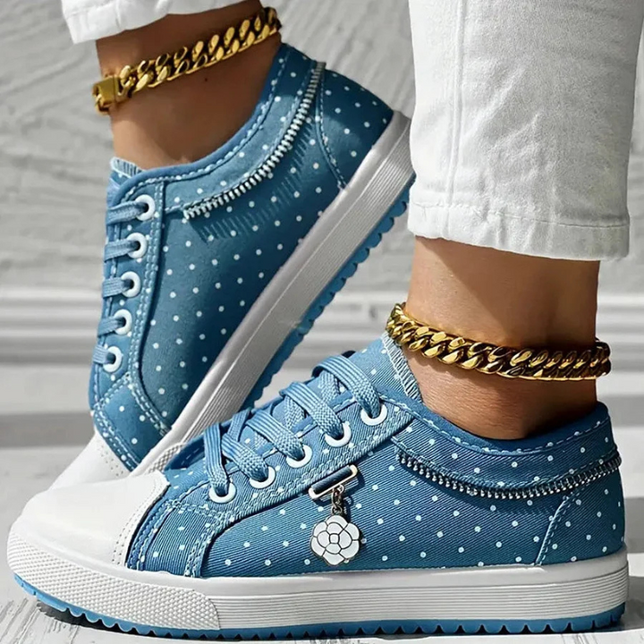Margaret | Elegante Sneaker mit Blumenmuster