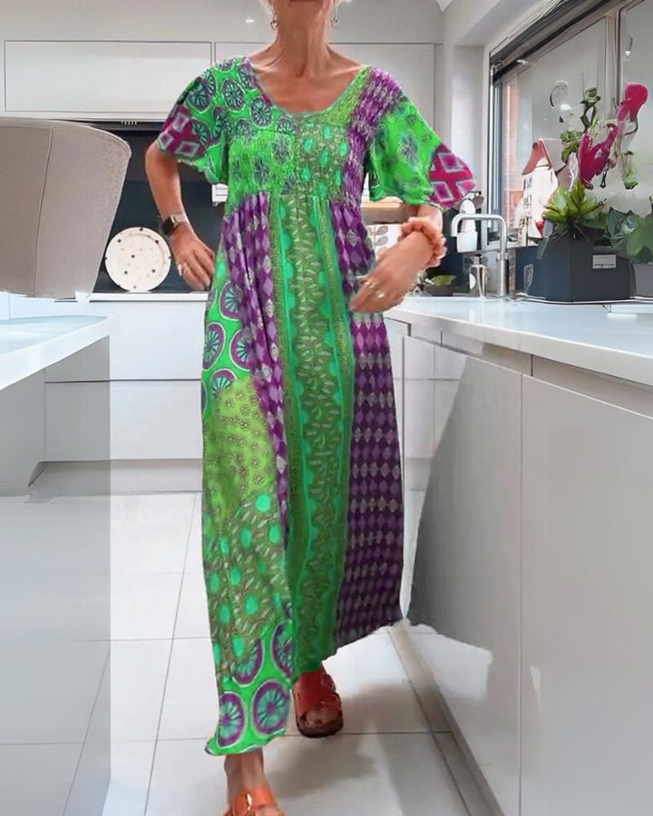 Ash™ - Buntes Bohemian-Kleid