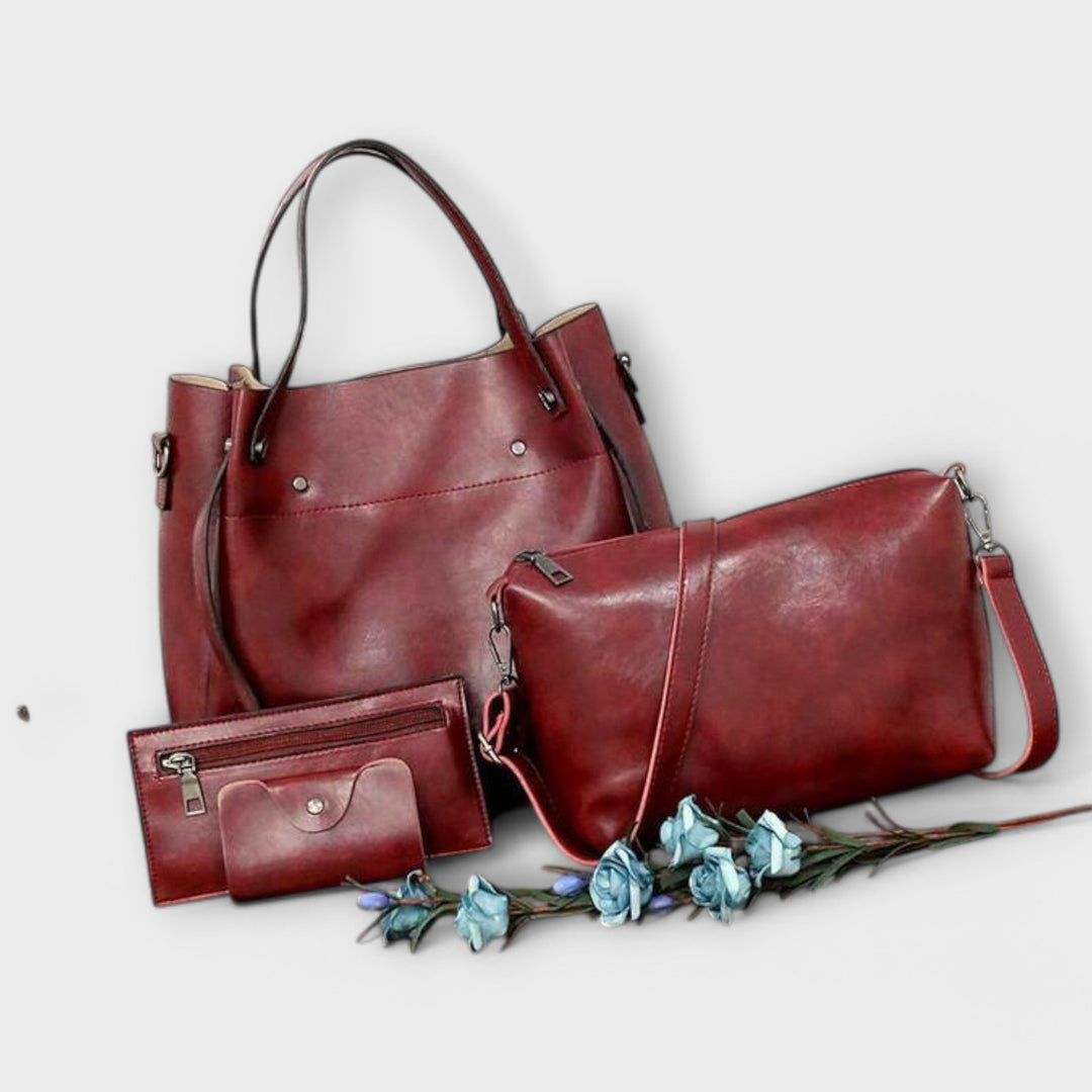 Azura - 4-teiliges Vintage-Taschen-Set