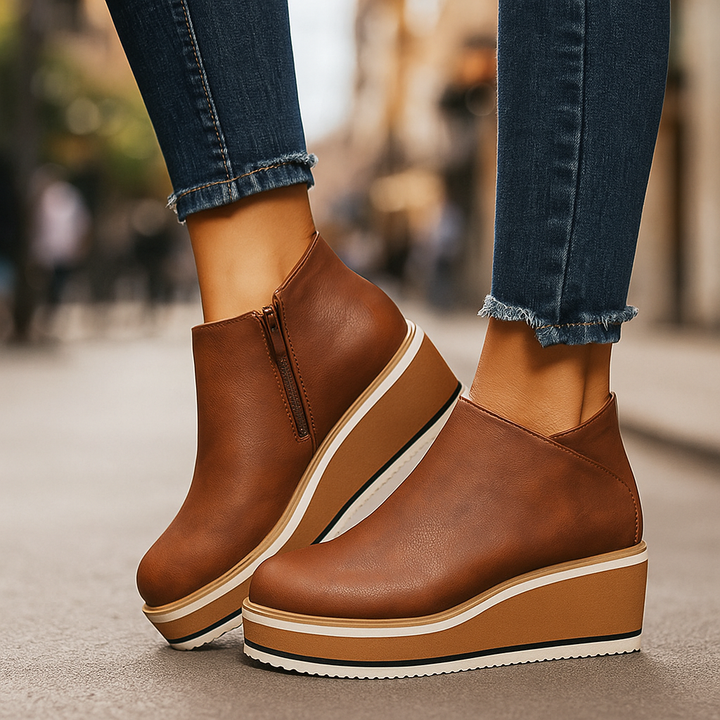 Selora Orthopädische Plateau-Stiefeletten