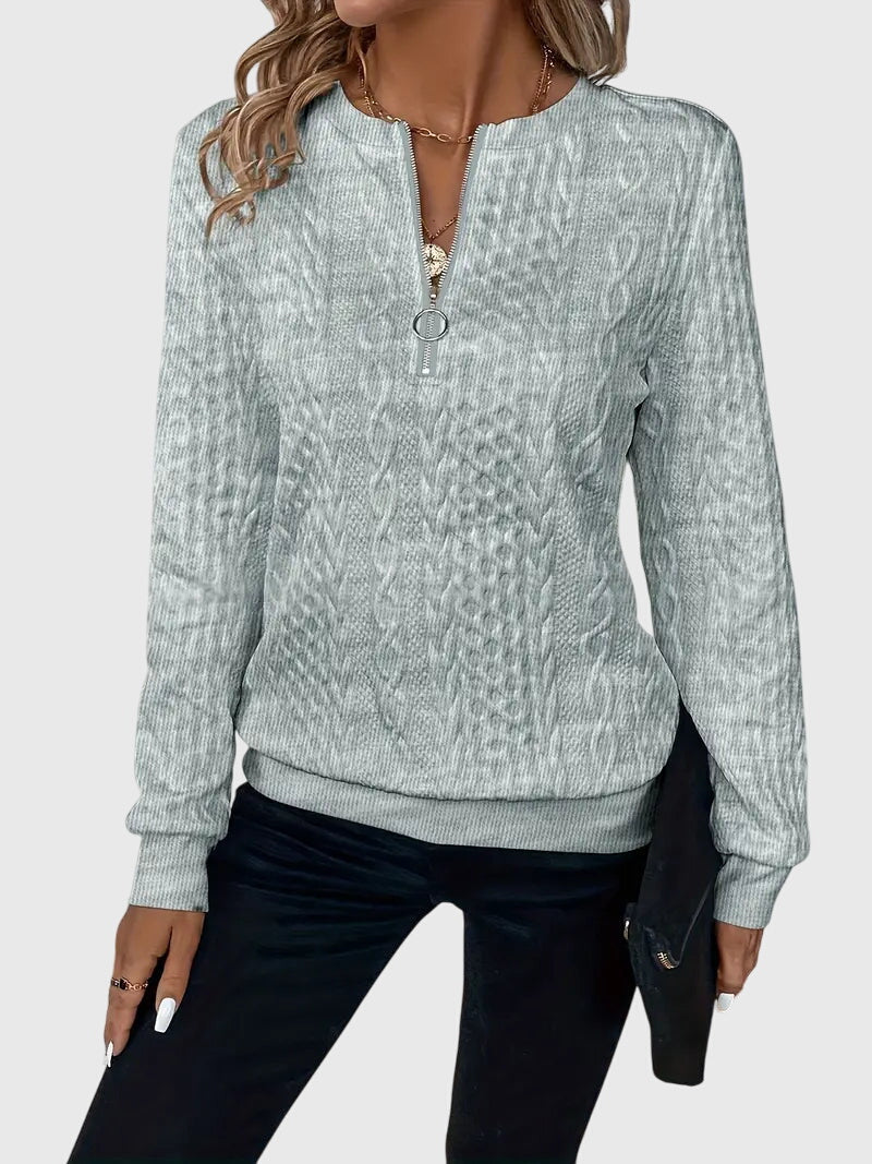 Nora™ | Pullover mit Reißverschluss