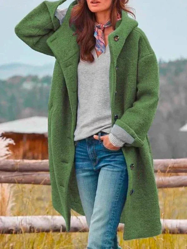 Amelie | Stylischer langer Wintermantel