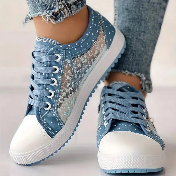 Margaret | Elegante Sneaker mit Blumenmuster