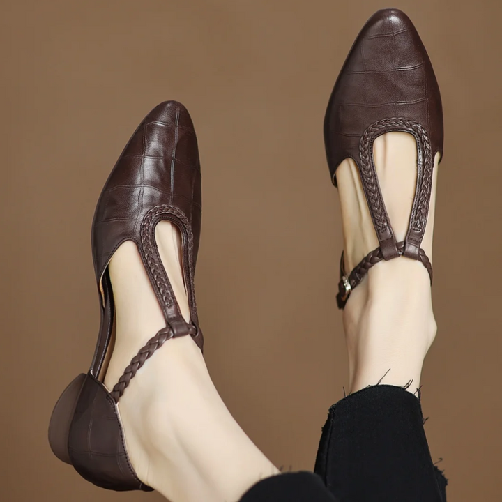 Kepa Leder Mary Janes