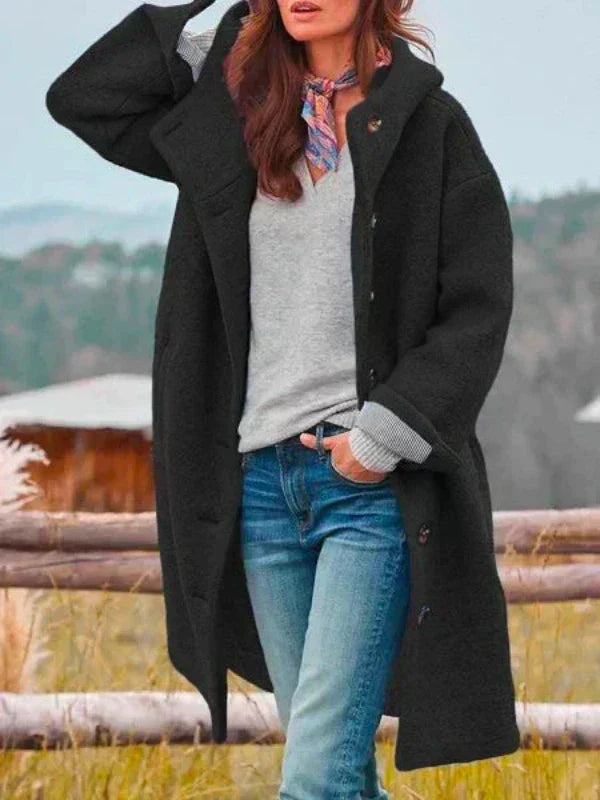 Amelie | Stylischer langer Wintermantel