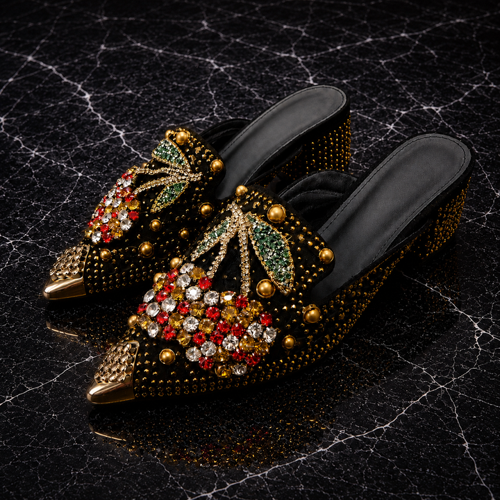 Amalia - Kirschrote Heels