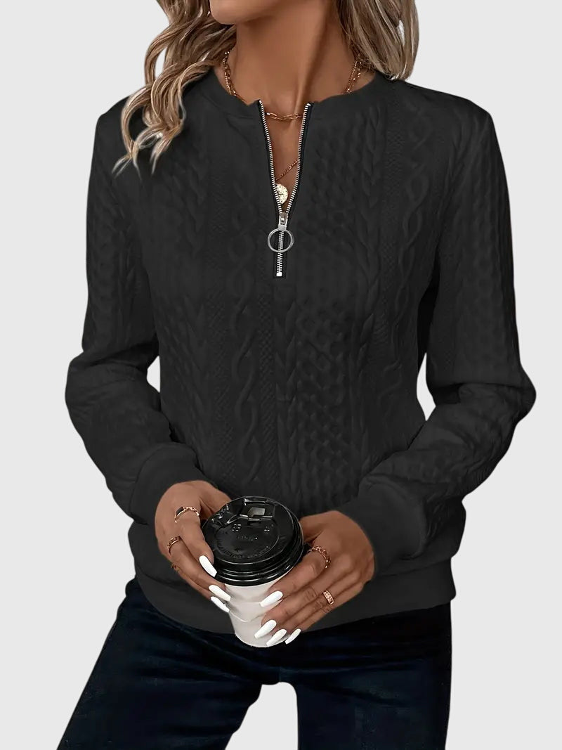 Nora™ | Pullover mit Reißverschluss