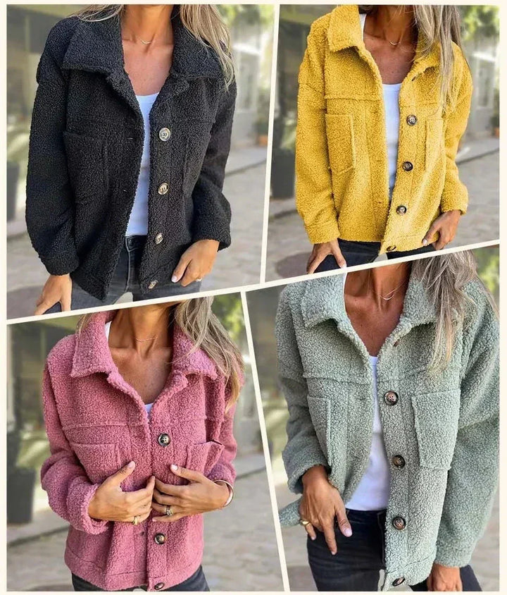 Mika™ | Lorena - Eleganter und warmer Mantel für Damen für den Herbst
