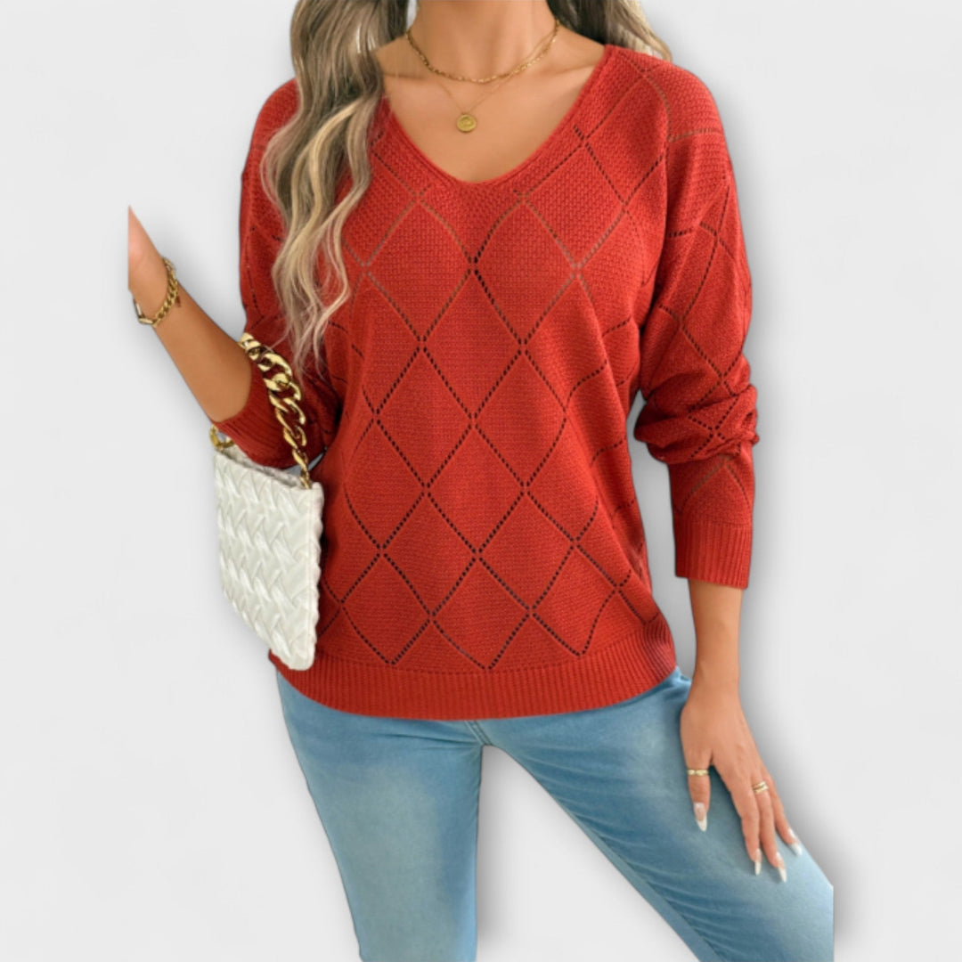 Aurora - Lässiger Pullover