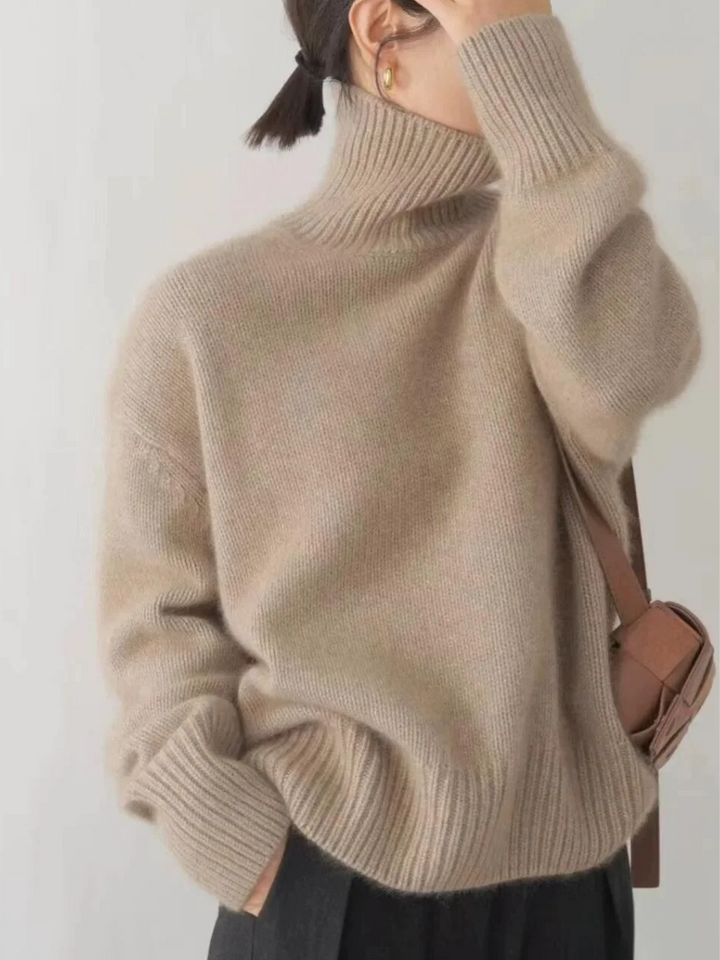Amy™ | Lässiger Rollkragenpullover