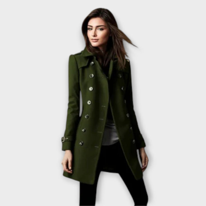 Aurora - Doppelreihiger Trenchcoat
