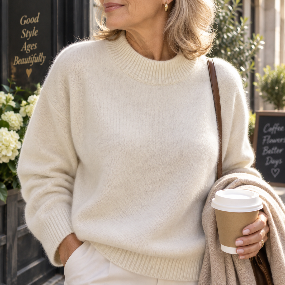 Bellamy | Stehkragenpullover aus Kaschmir-Mix