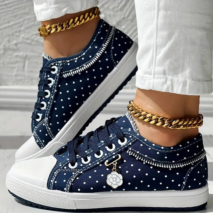 Margaret | Elegante Sneaker mit Blumenmuster