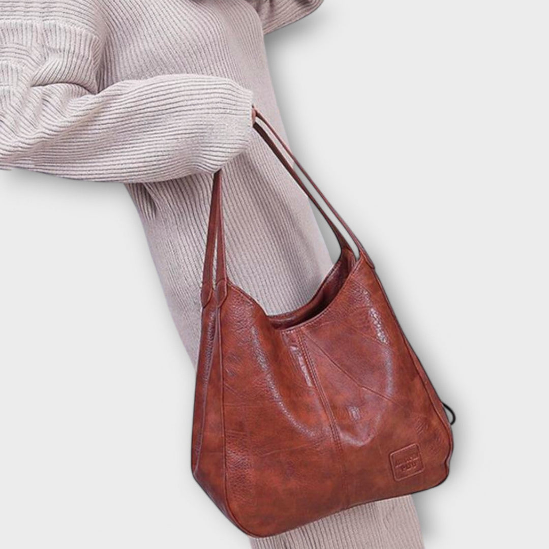 Aurora. - Vintage-Ledertasche