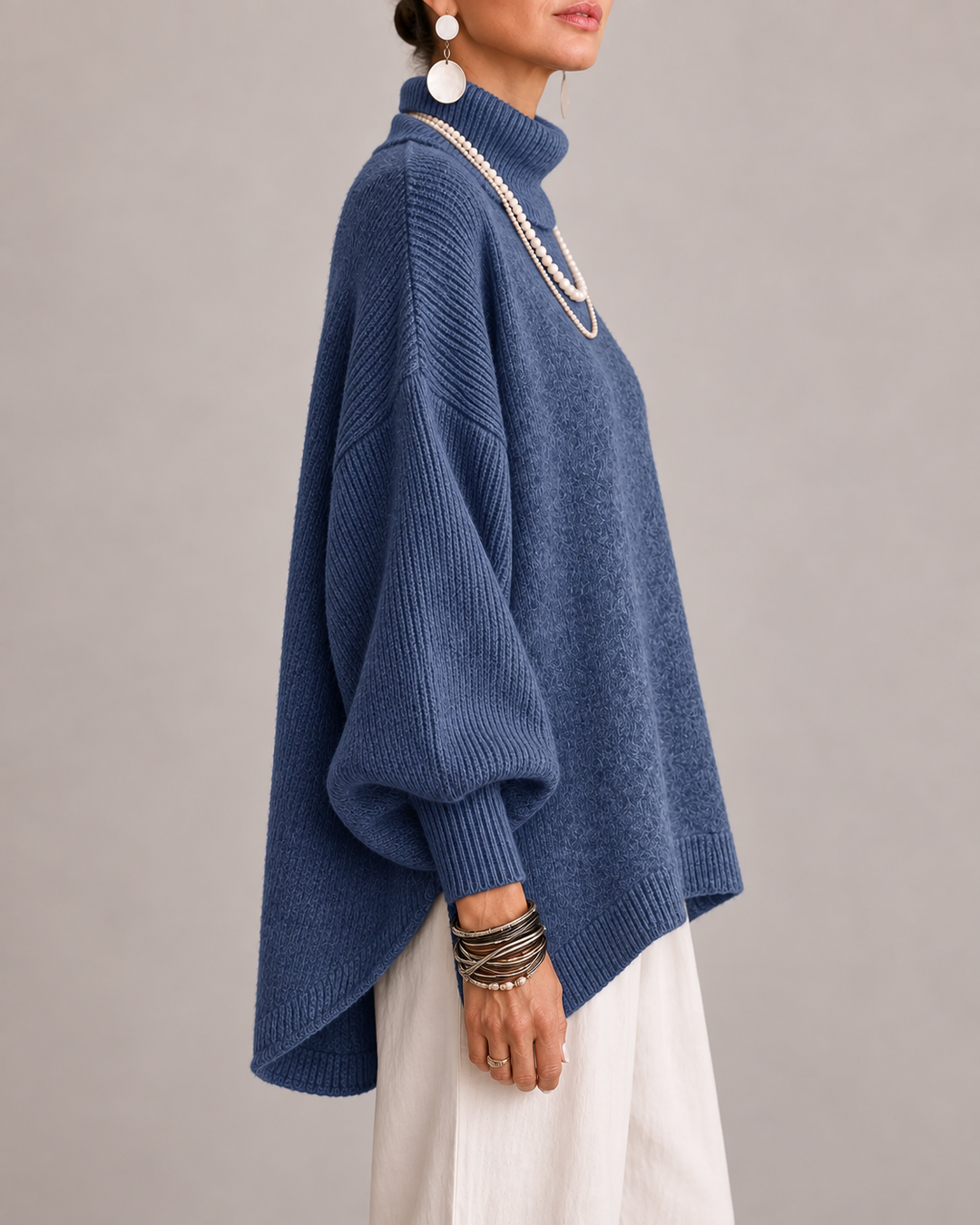 Kathleen | Eleganter Rollkragenpullover