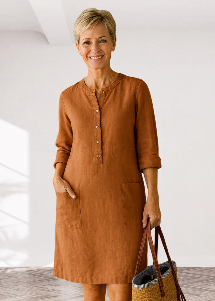 EVI | Lässiges Damenkleid mit lockerer Passform und zeitlosem Look für jeden Tag