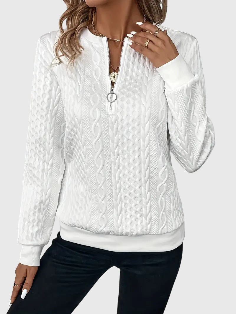 Nora™ | Pullover mit Reißverschluss