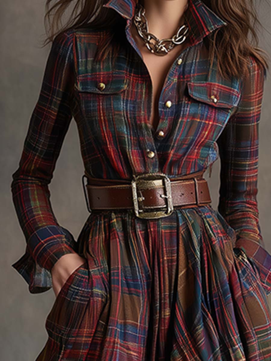 Scarlett™ - Kleid mit Gürtel