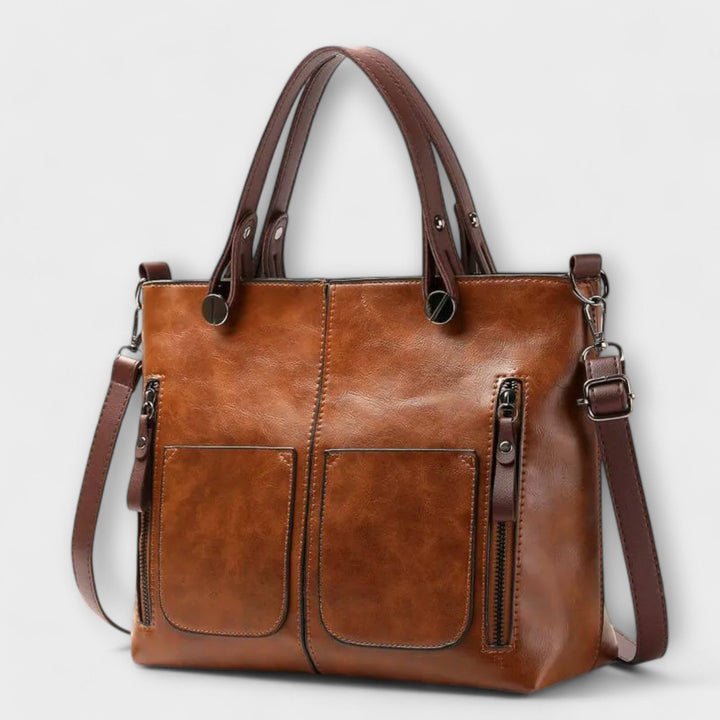 Serenya - Elegante Lederhandtasche