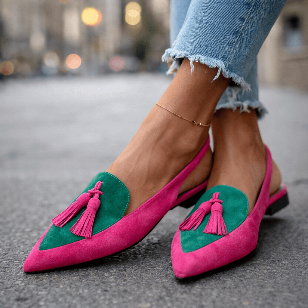Eliza | Sandalen mit Riemen und Quasten