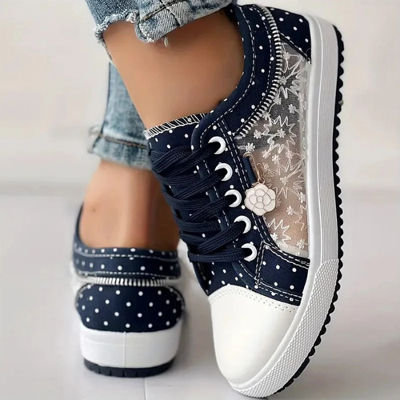 Margaret | Elegante Sneaker mit Blumenmuster