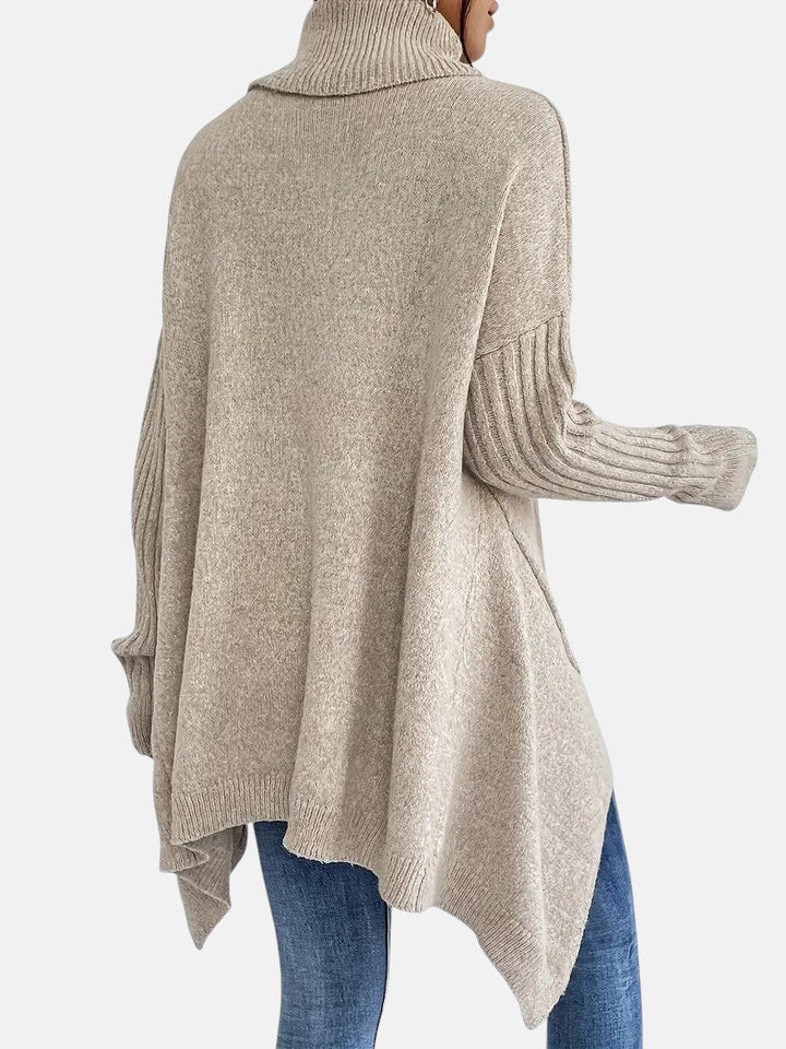 Brigitte | Langer Turtle Neck Pullover