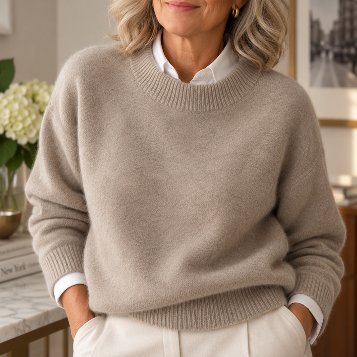 Bellamy | Stehkragenpullover aus Kaschmir-Mix