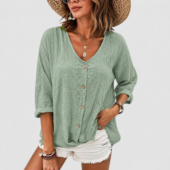 Helene | Sommer-Leinenbluse