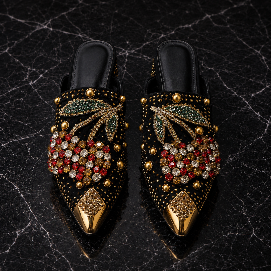 Amalia - Kirschrote Heels