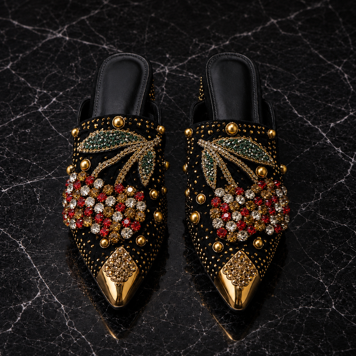 Amalia - Kirschrote Heels