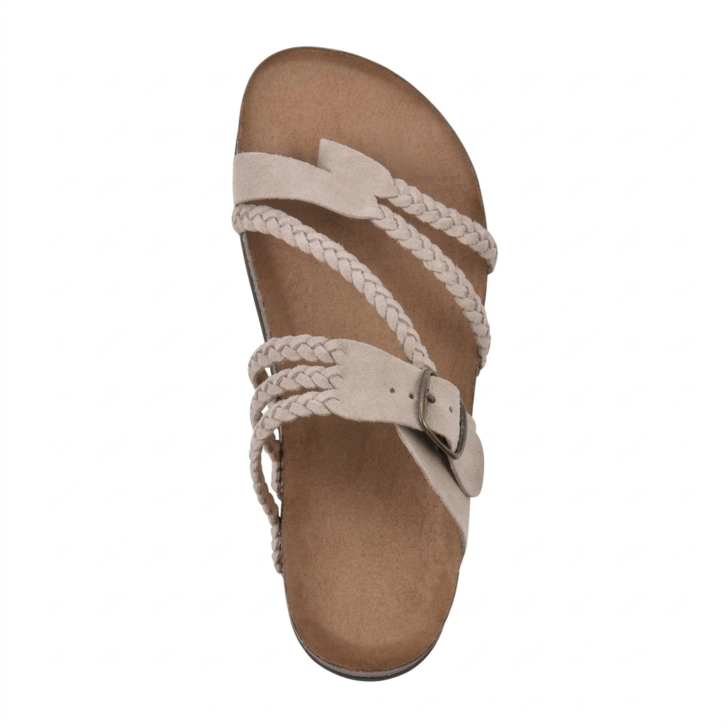 Zebei™- Anatomisch Gewebte Sandalen aus Kork
