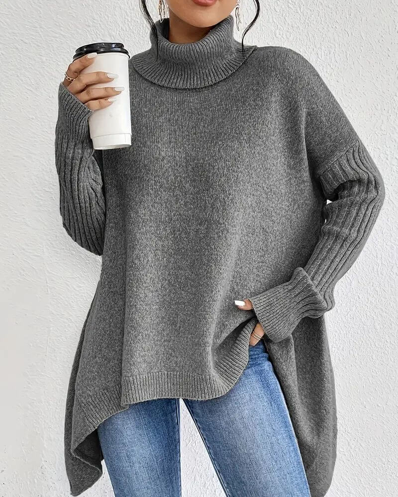 Tara | Übergroßes Shirt mit Bauchbedeckung
