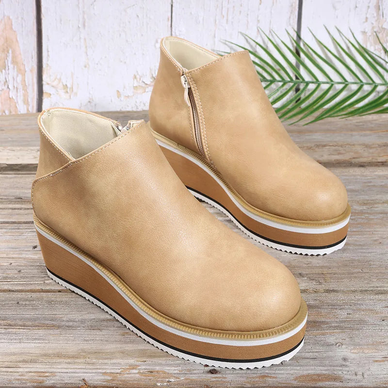 Selora Orthopädische Plateau-Stiefeletten
