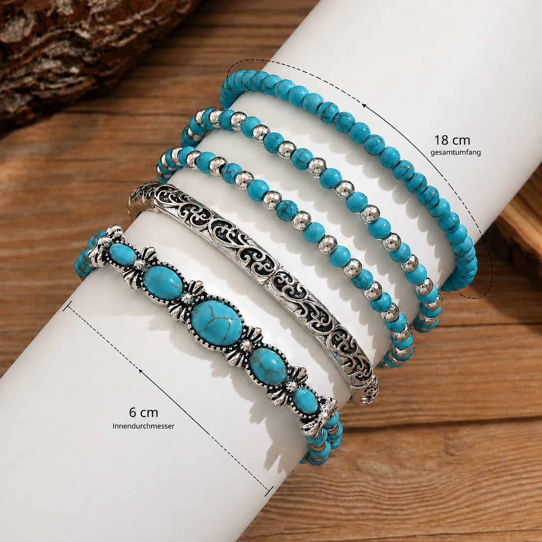 Azura | Bohemian Armband-Set