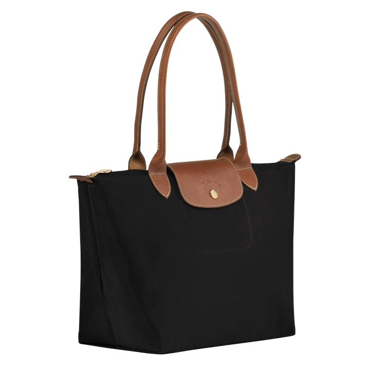 Longchamp - Medium Le Pliage Tote, Schwarz