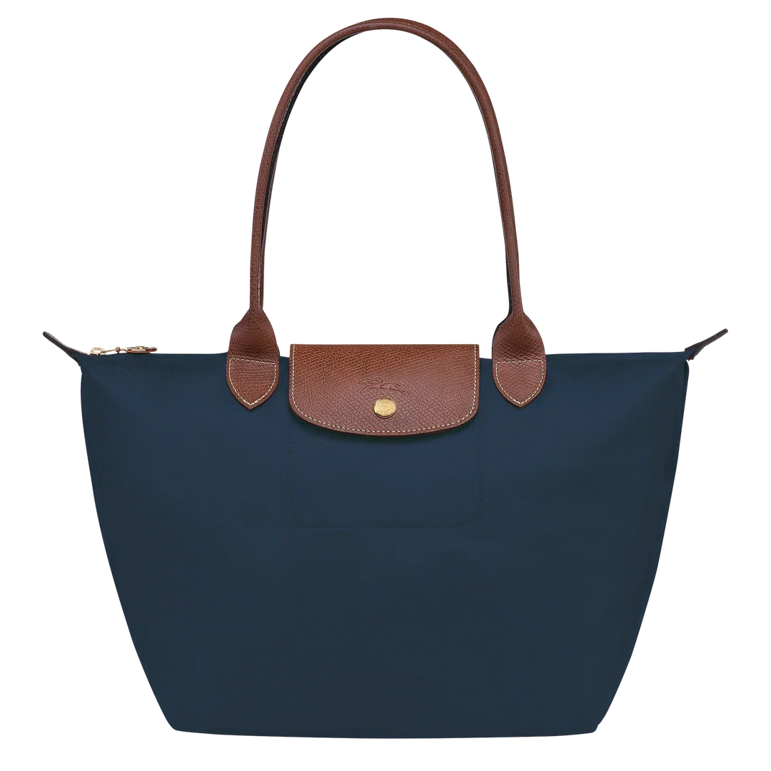 Longchamp - Medium Le Pliage Tote, Marineblau