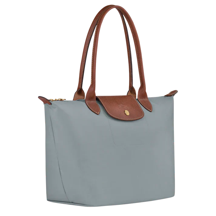 Longchamp - Medium Le Pliage Tote, Stahl