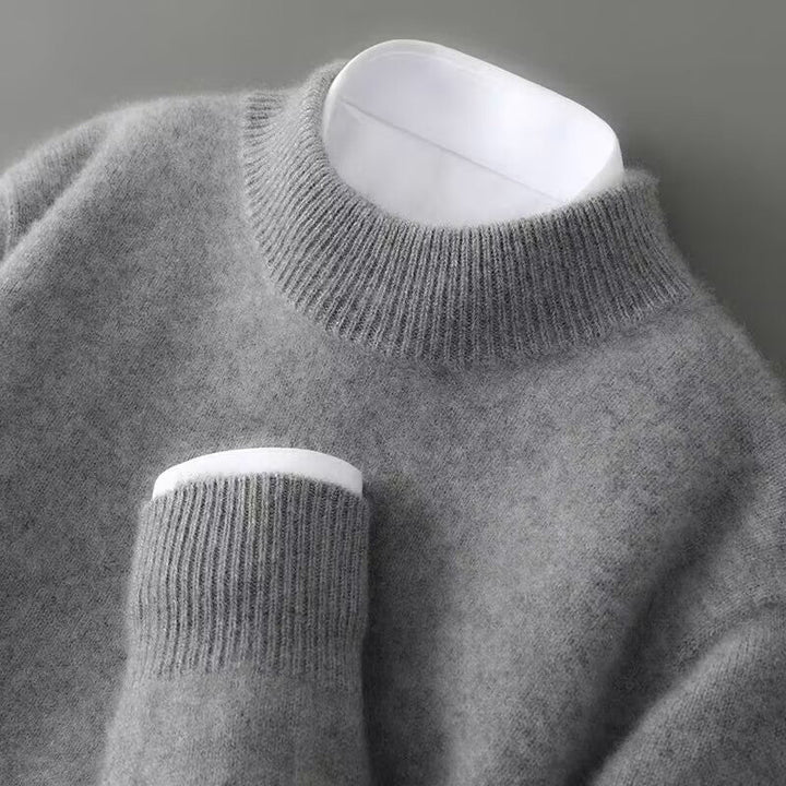 Silvia™ | Klassischer Strickpullover mit kaschmirweicher Haptik