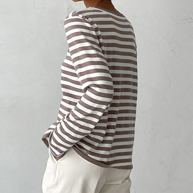 Olivia | Elegantes Langarmshirt