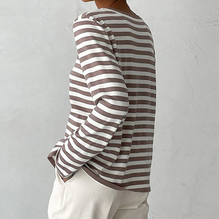 Olivia | Elegantes Langarmshirt