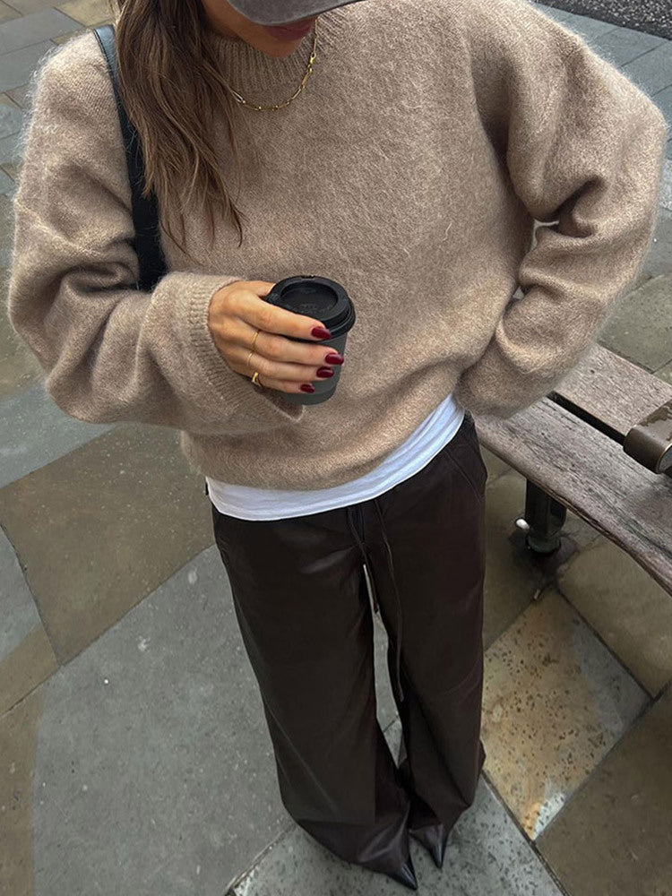 Liv | Weicher Strickpullover mit klassischer Silhouette