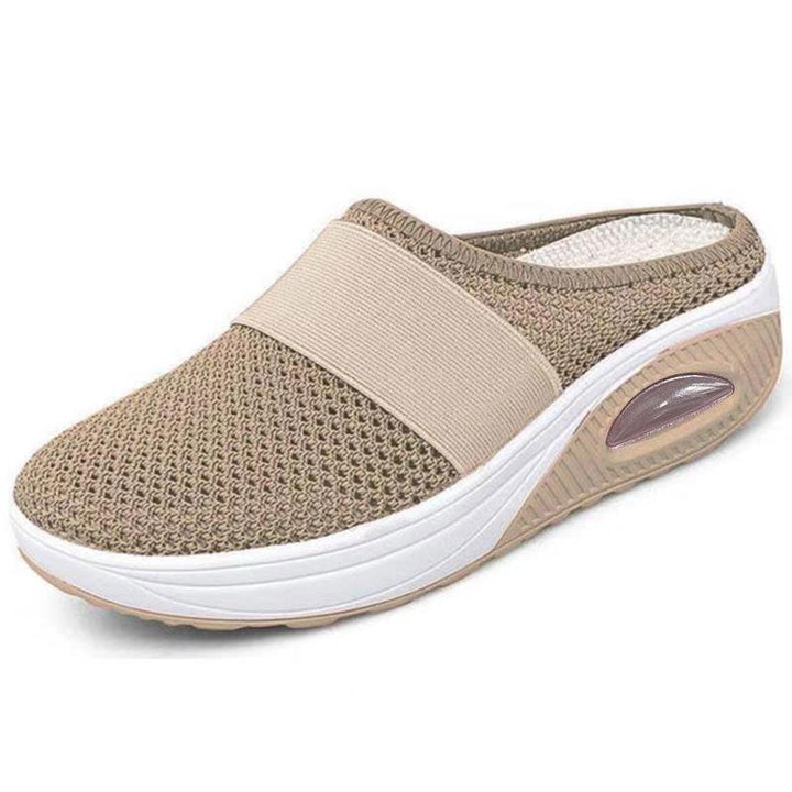 Elaine | Atmungsaktive orthopädische Slip-On Mules