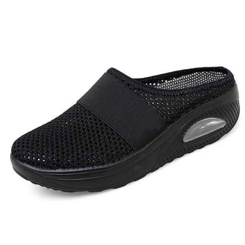 Elaine | Atmungsaktive orthopädische Slip-On Mules