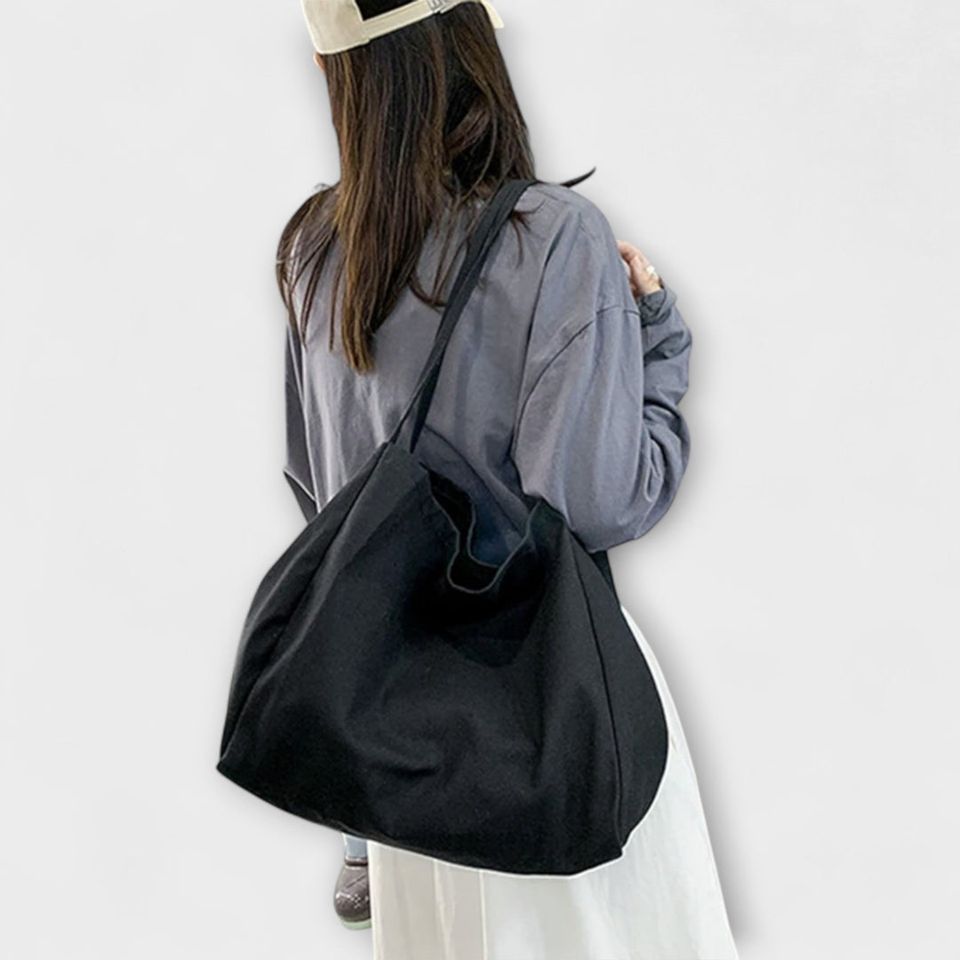 Hochwertige große Canvas-Shopper-Tasche