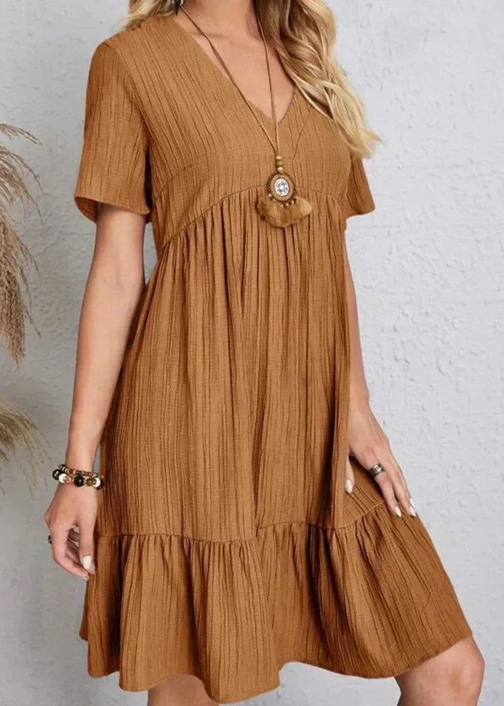 ENORA | FIGURSCHMEICHELNDES ELEGANTES KLEID