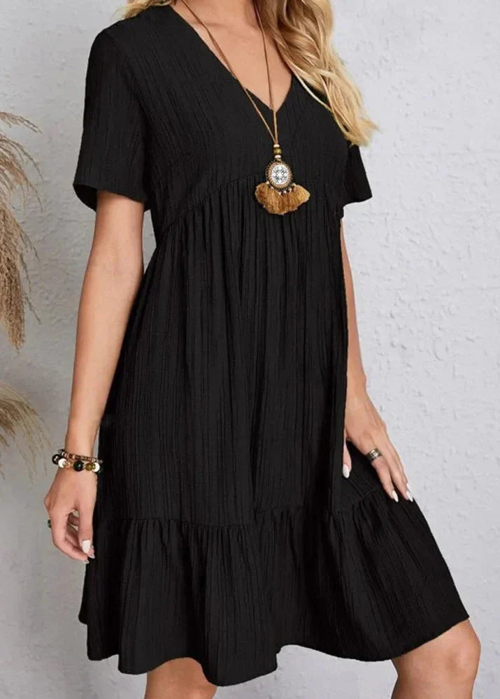 ENORA | FIGURSCHMEICHELNDES ELEGANTES KLEID