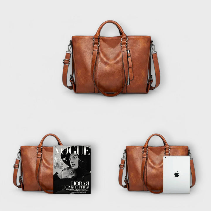 Aurora. - Große Ledertasche
