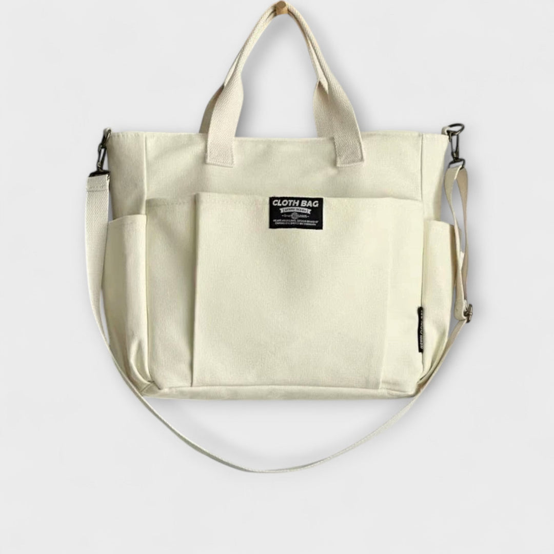Minimalistische Canvas Tragetasche